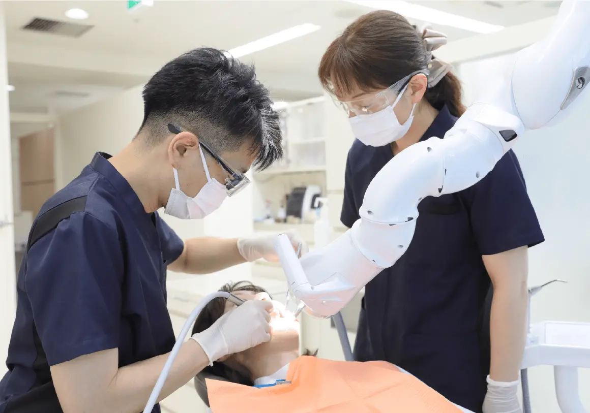 診療中の様子